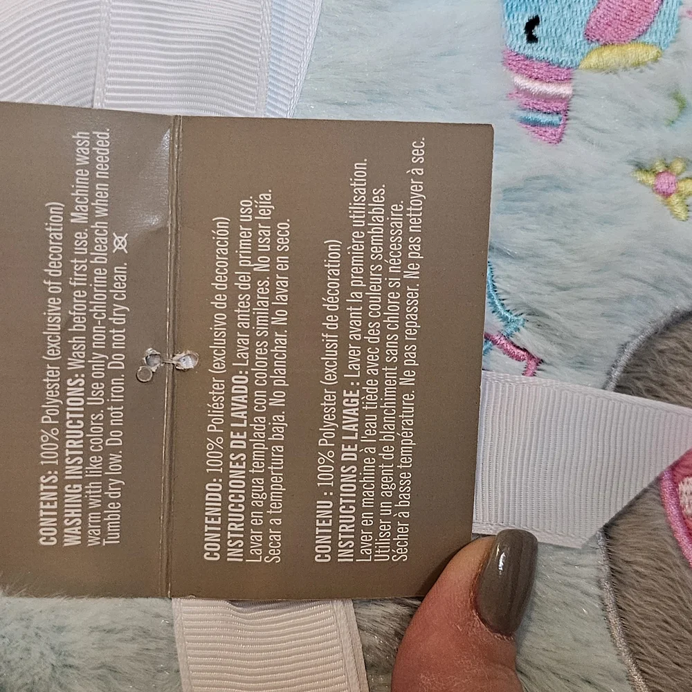 *NWT* Koala Baby Blue Plush Baby Blanket